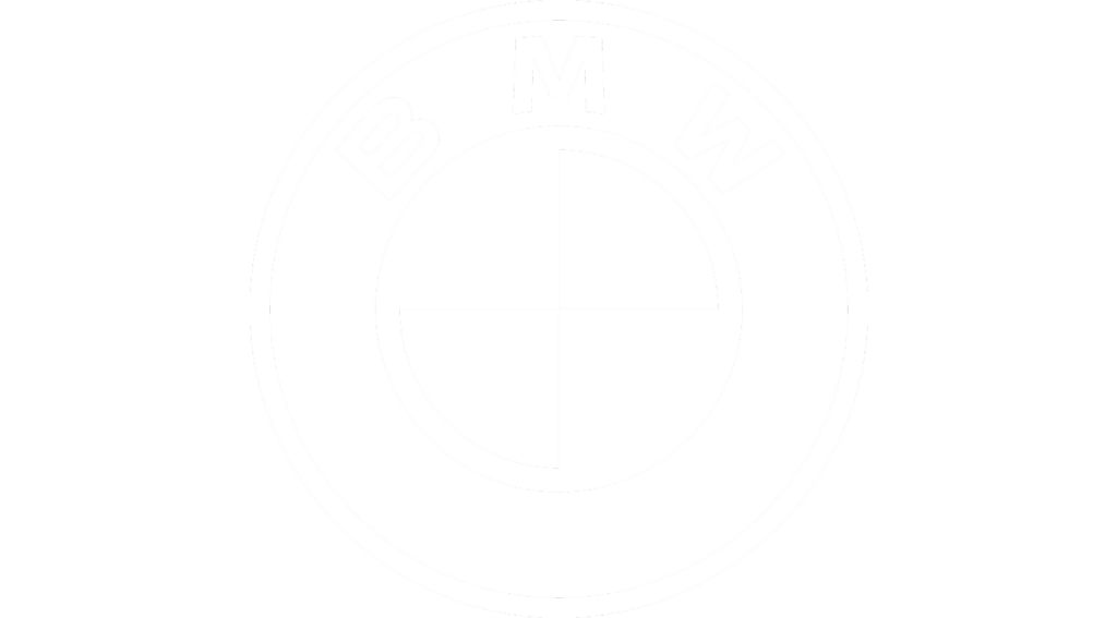 BMW logo white